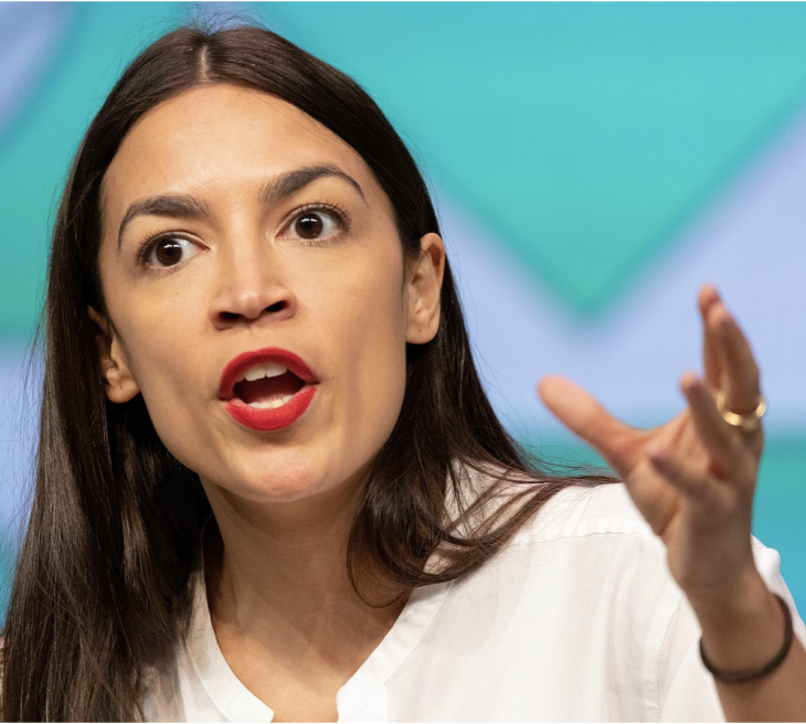 AOC disagrees with Biden on Green New Deal